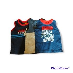 3 Tank Tops Boys